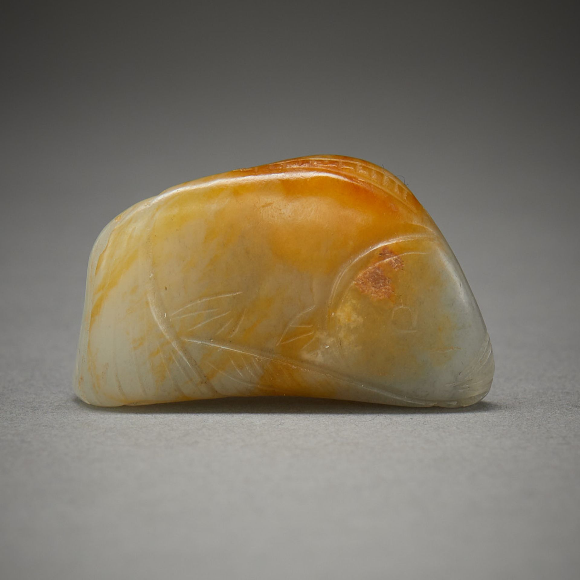 Chinese Carved Jade Fish - Image 4 of 8