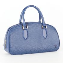 Louis Vuitton Blue Epi Jasmine Handbag