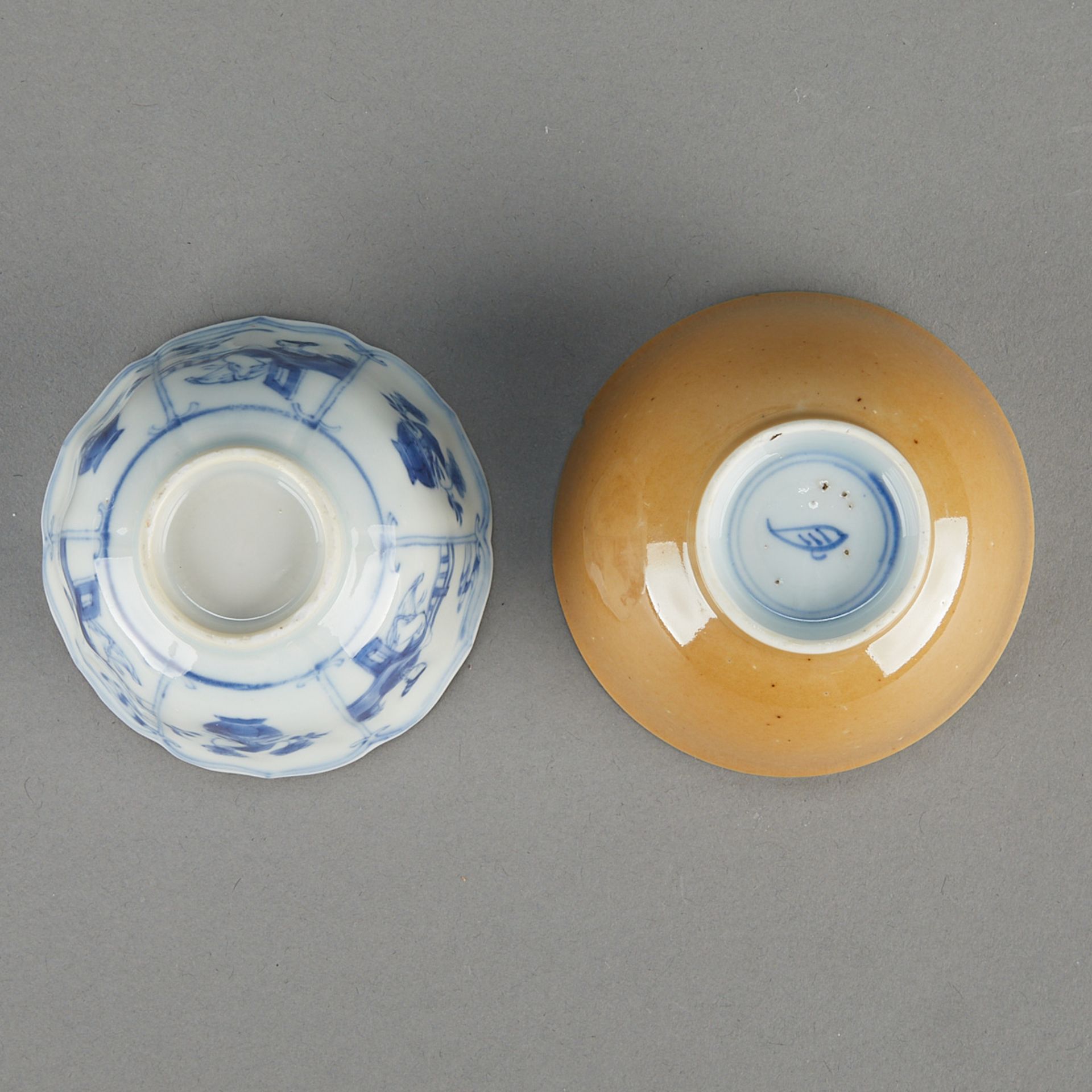 4 Chinese Kangxi Porcelain Cups & Saucers - Image 6 of 13