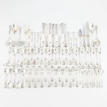 Set 85 Gorham "Chantilly" Sterling Silver Flatware