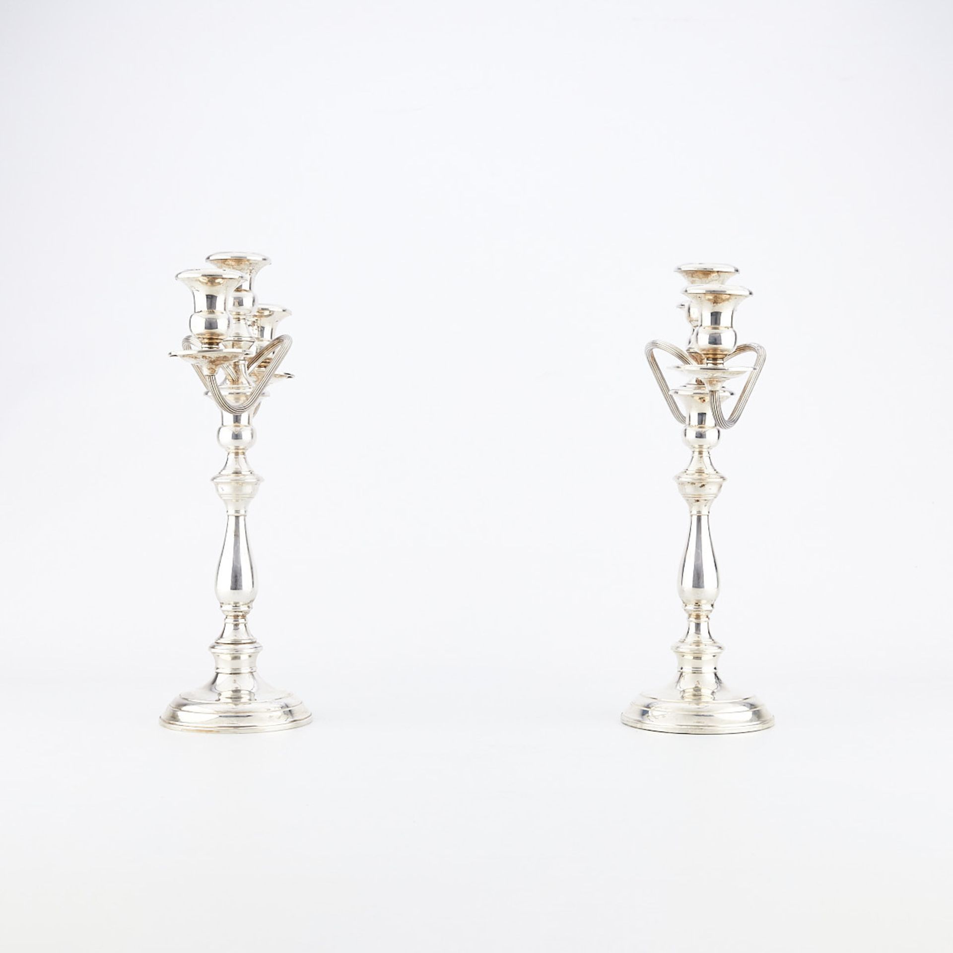 Pair of Whiting Sterling Silver Candelabra - Image 5 of 11