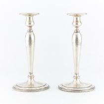 Pr Towle Louis XIV Sterling Candlesticks 840.6 g