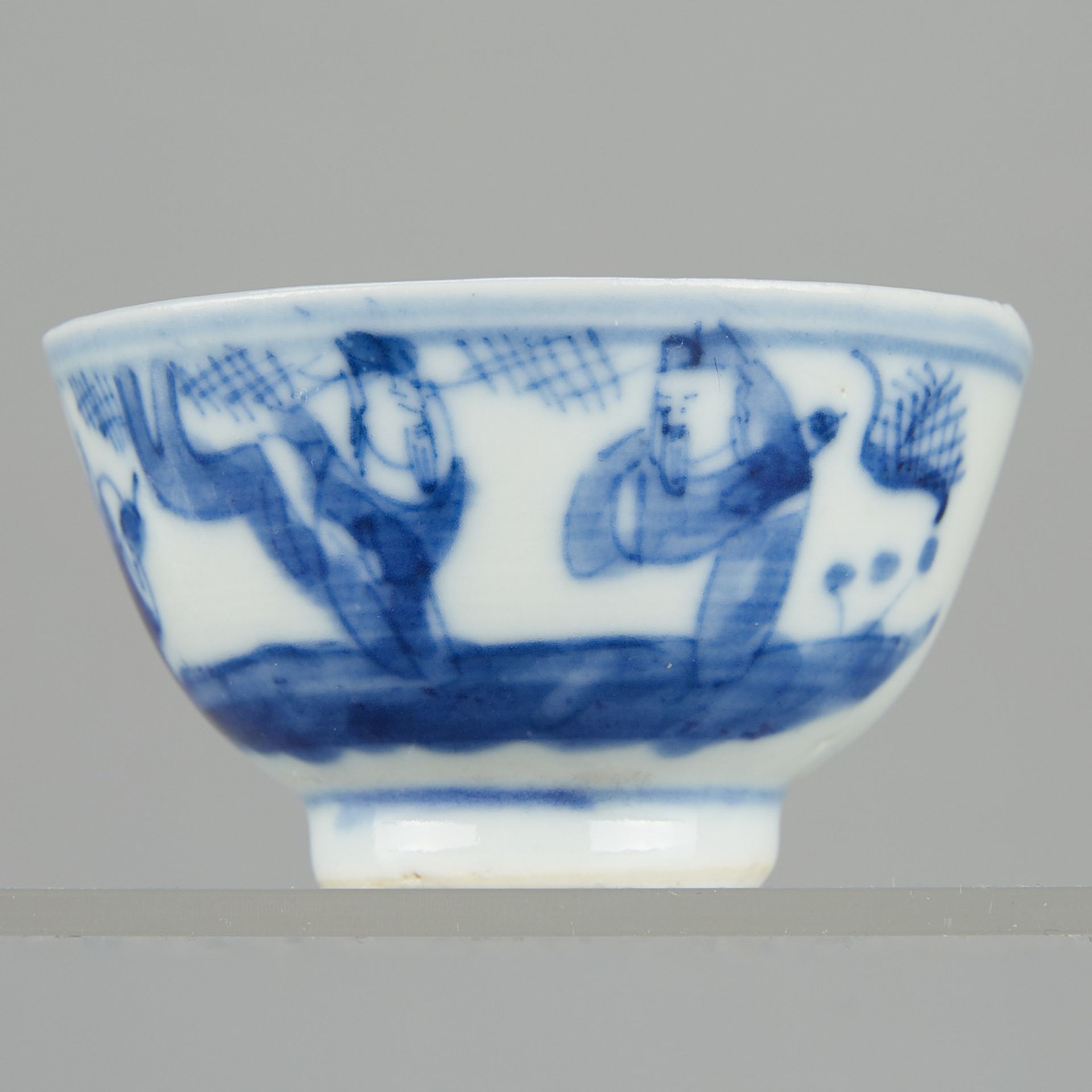 14 Pcs 19th c. Chinese Canton Porcelain - Image 11 of 25