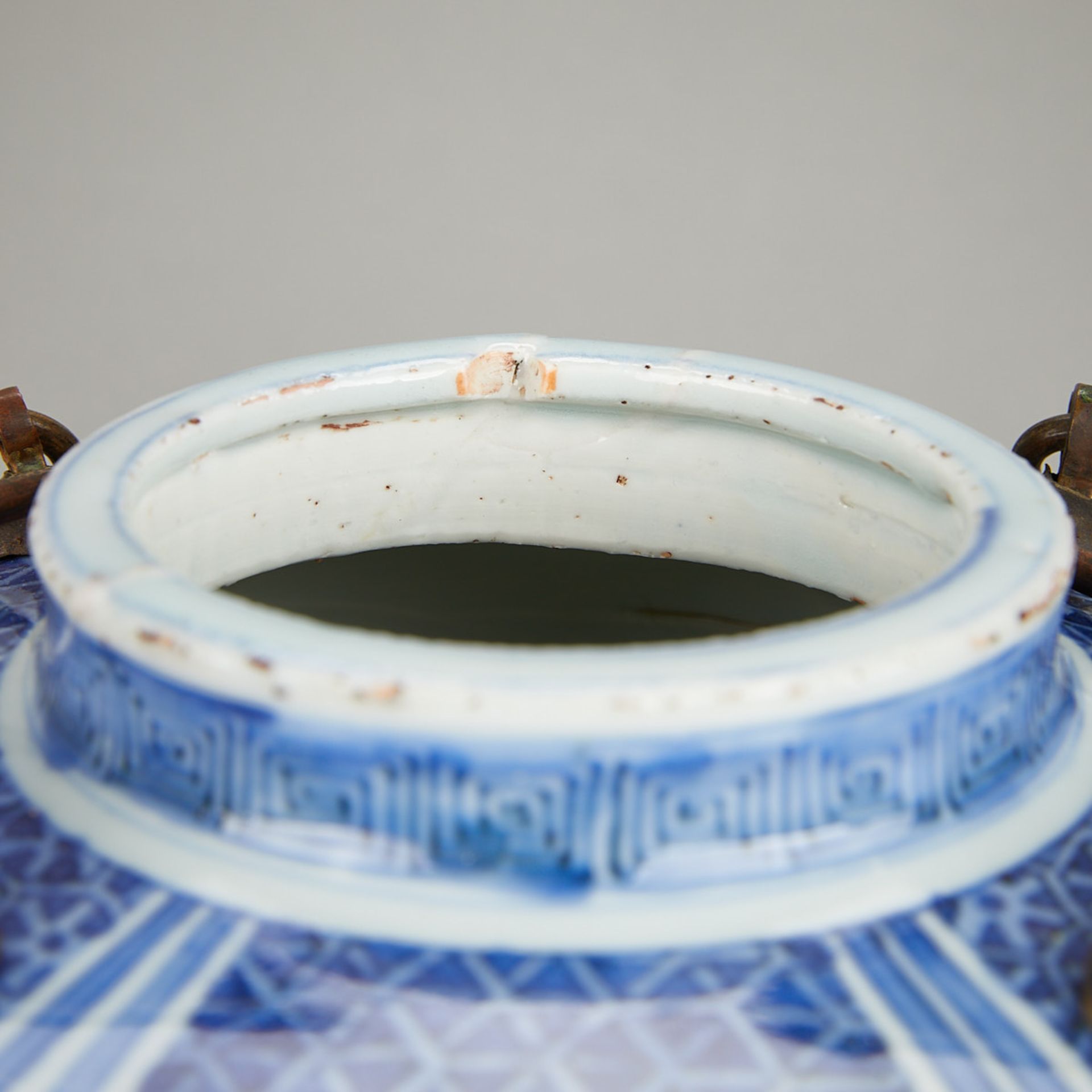 Rare Chinese Wanli Porcelain Blue & White Wine Pot - Image 12 of 30