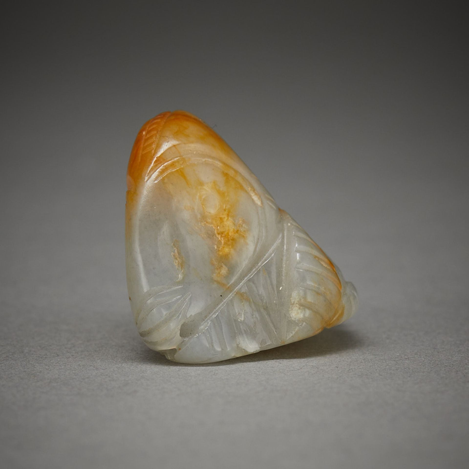 Chinese Carved Jade Fish - Image 5 of 8