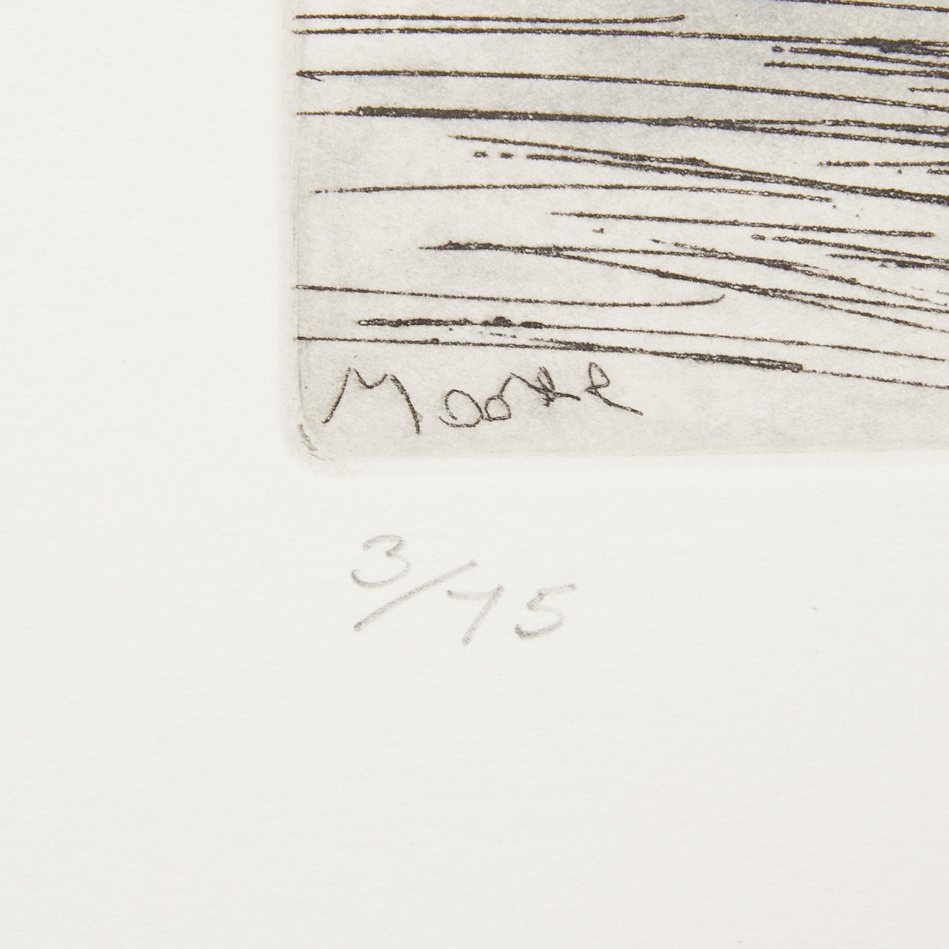 Henry Moore West Wind Relief Sketchbooks & Print - Bild 15 aus 19