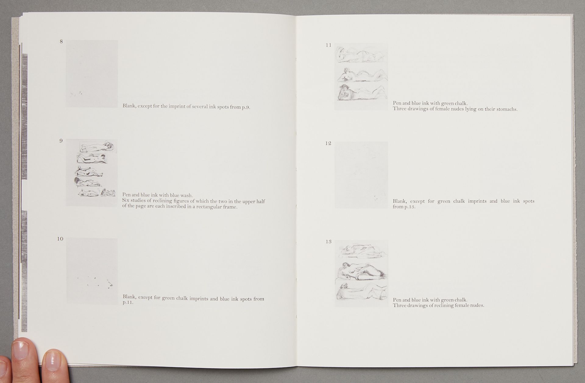 Henry Moore West Wind Relief Sketchbooks & Print - Bild 12 aus 19