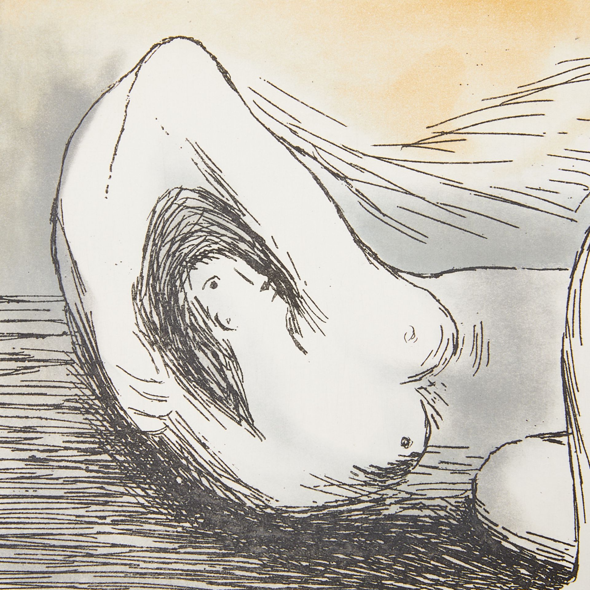 Henry Moore West Wind Relief Sketchbooks & Print - Bild 16 aus 19