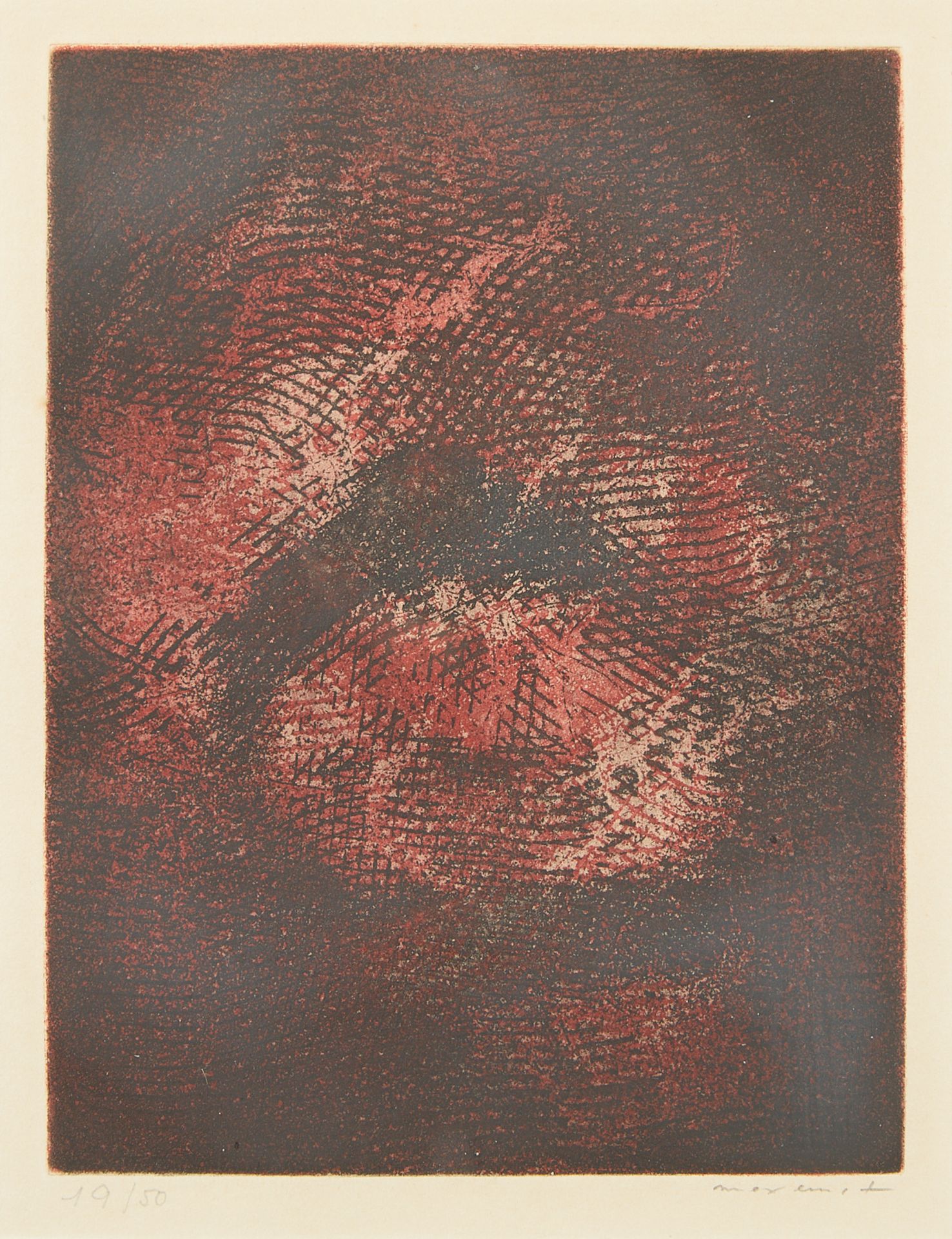 Max Ernst "Paroles Peintes I" Aquatint 1962