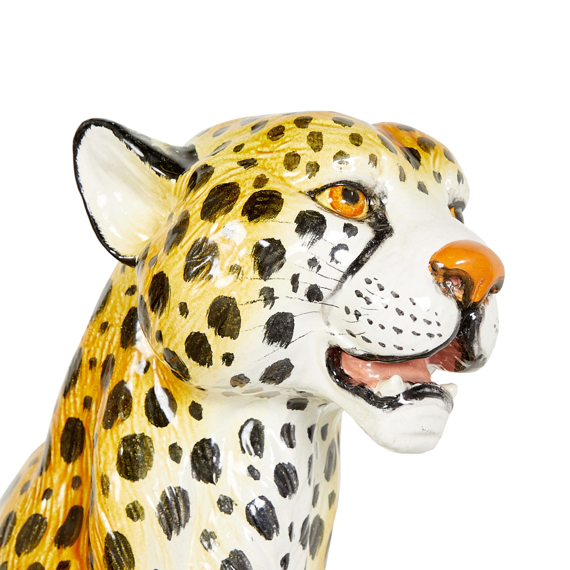 Large MCM Style Ceramic Cheetah - Bild 2 aus 10