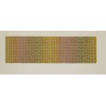 David Roth Graph Paper Op-Art Serigraph 1974