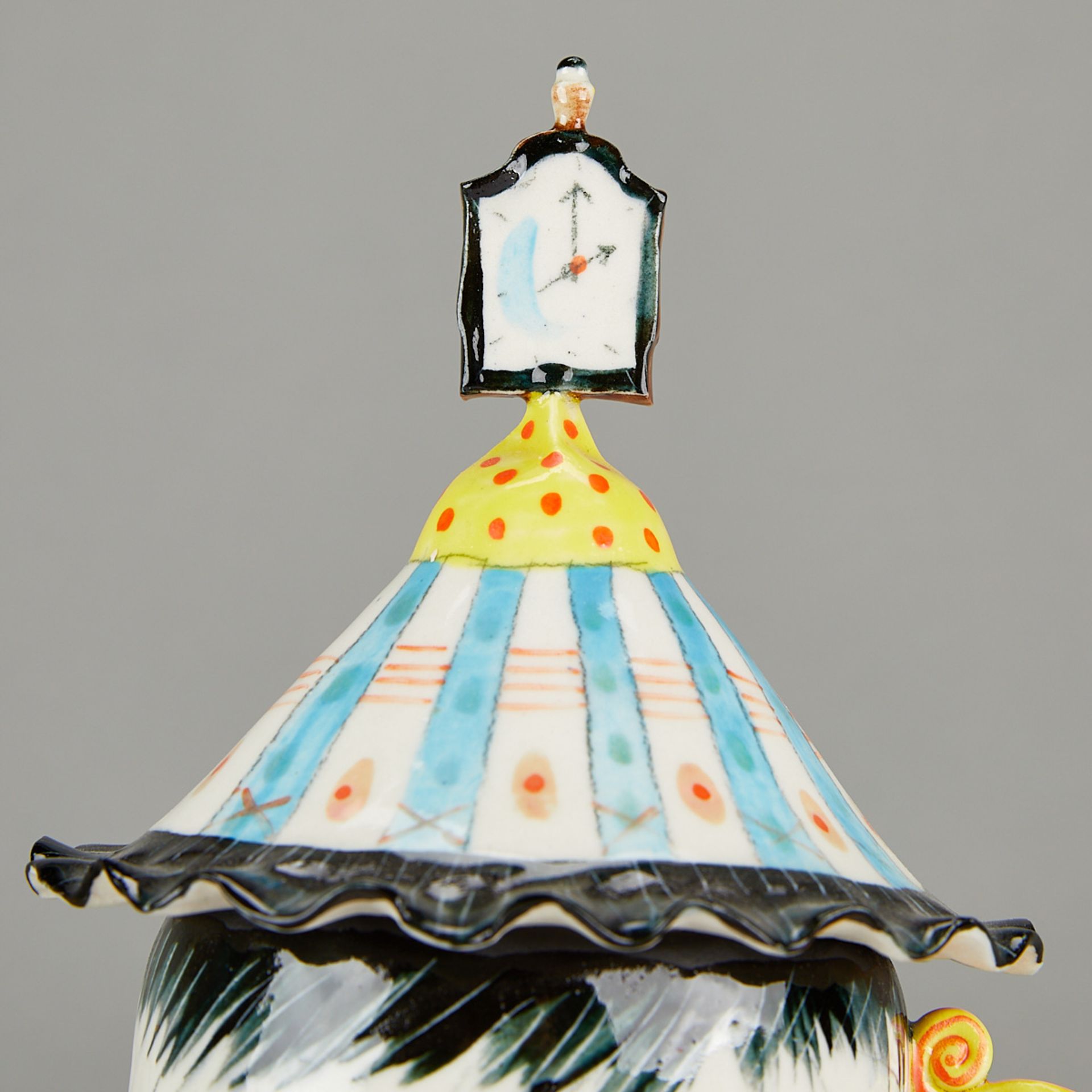 Irina Zaytceba Figural Porcelain Teapot - Bild 8 aus 11