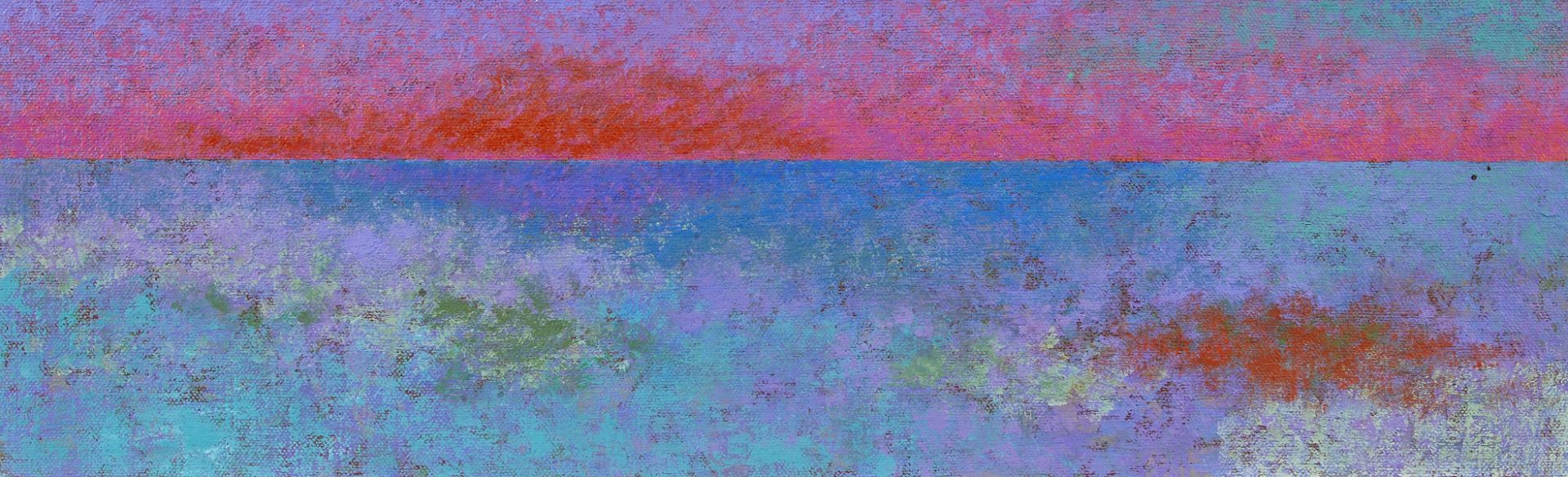 George Morrison "Red Rock Variation" Painting 1993 - Bild 3 aus 7