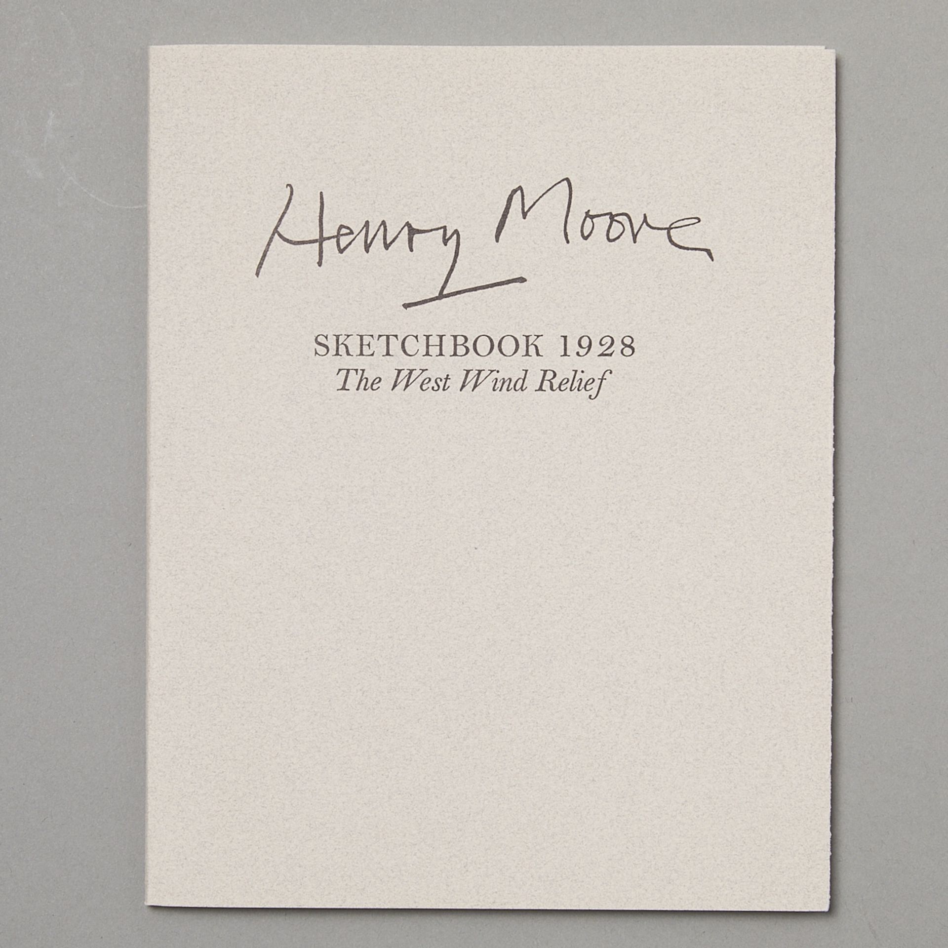 Henry Moore West Wind Relief Sketchbooks & Print - Bild 10 aus 19