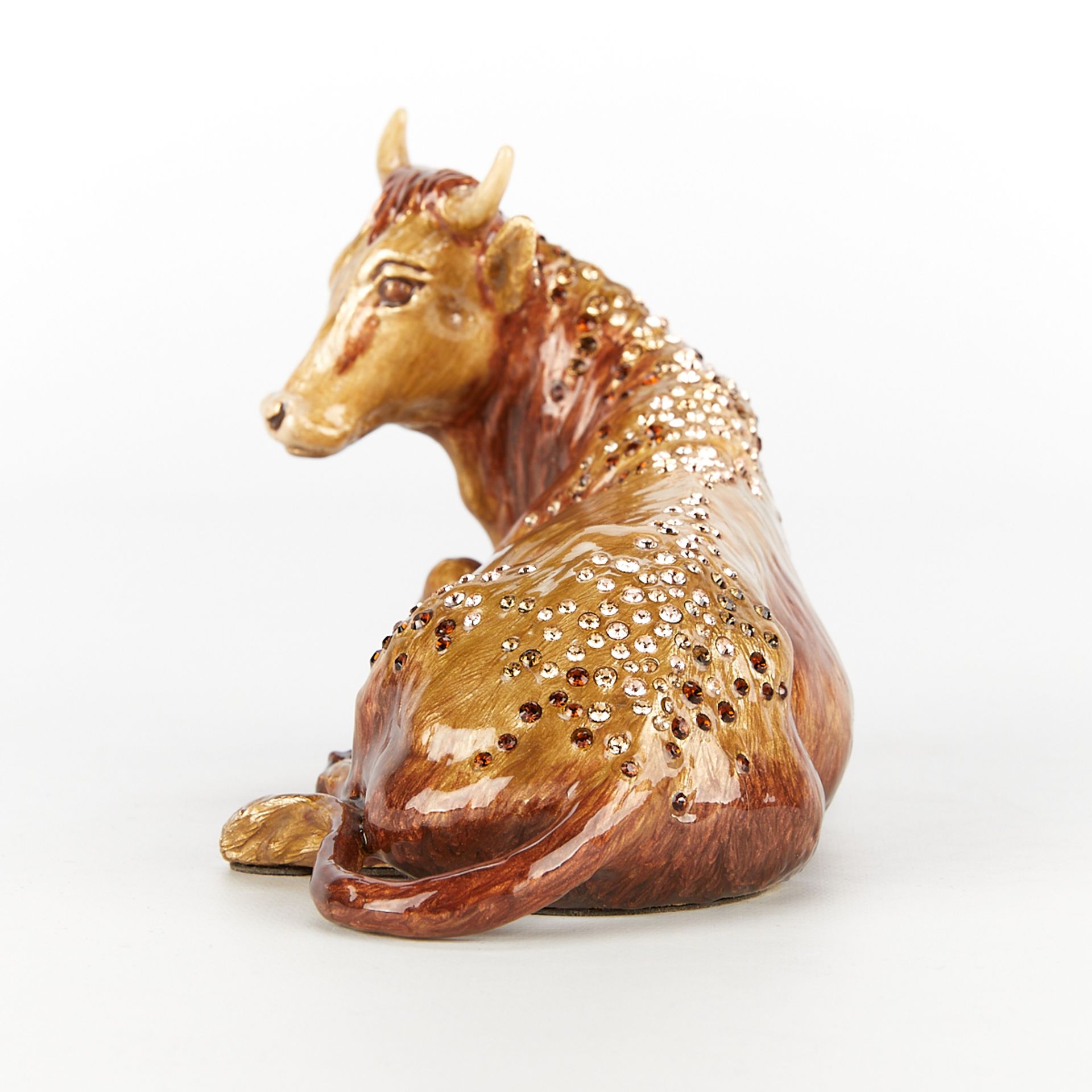 Jay Strongwater Ox Figurine for Nativity - Image 3 of 9