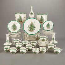 66 Pcs Spode "Christmas Tree" Service Set