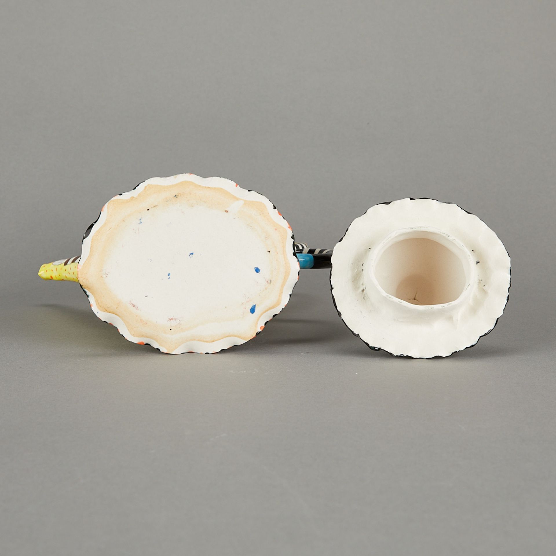 Irina Zaytceba Figural Porcelain Teapot - Bild 6 aus 11