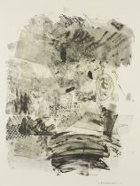 Robert Rauschenberg "Lawn" Lithograph 1965