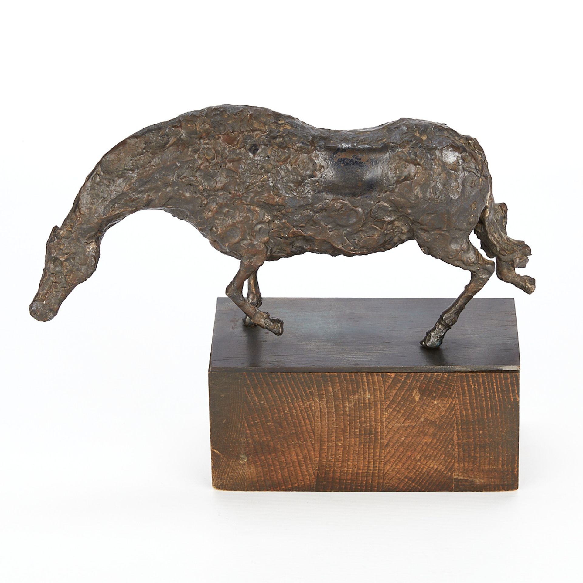 Abstract Bronze Horse Figure - Bild 7 aus 11