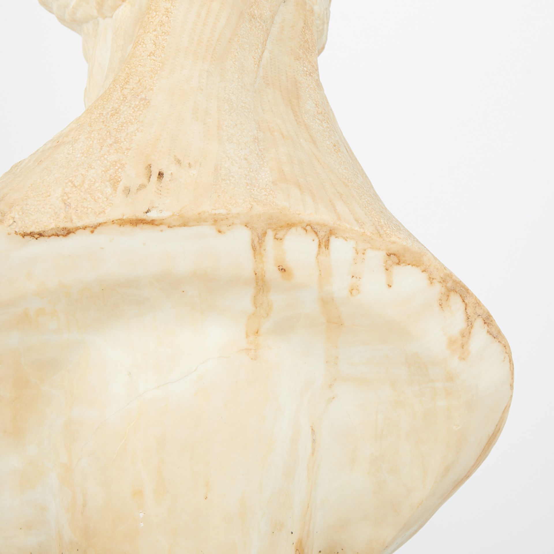 Alabaster Bust with Plinth - Image 11 of 12