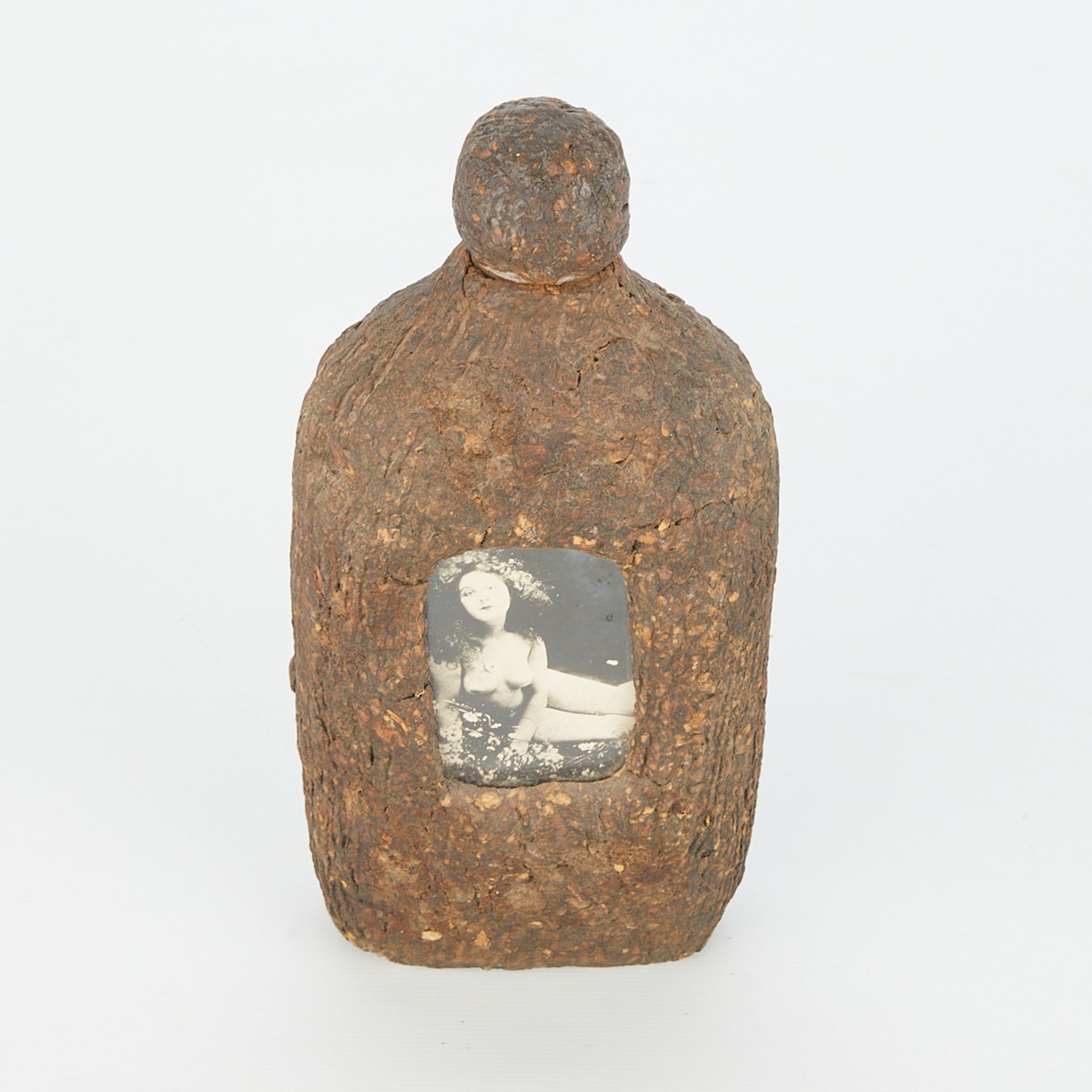 Cork Encased Bottle w/ Photo of Nude Woman - Bild 6 aus 10