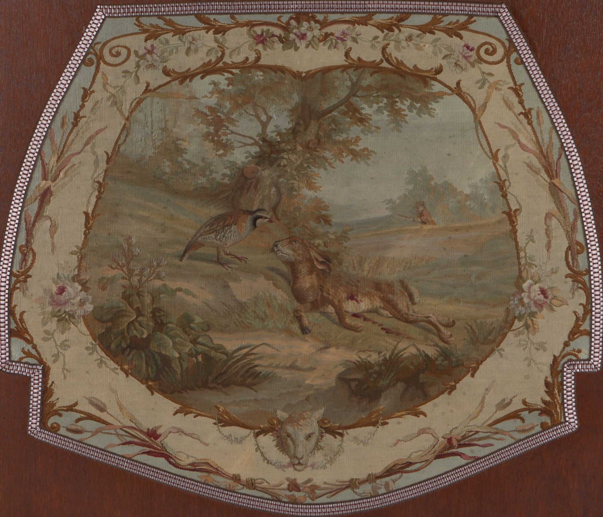 Pr 18th c. Aubusson French Tapestry Fragments - Image 2 of 9