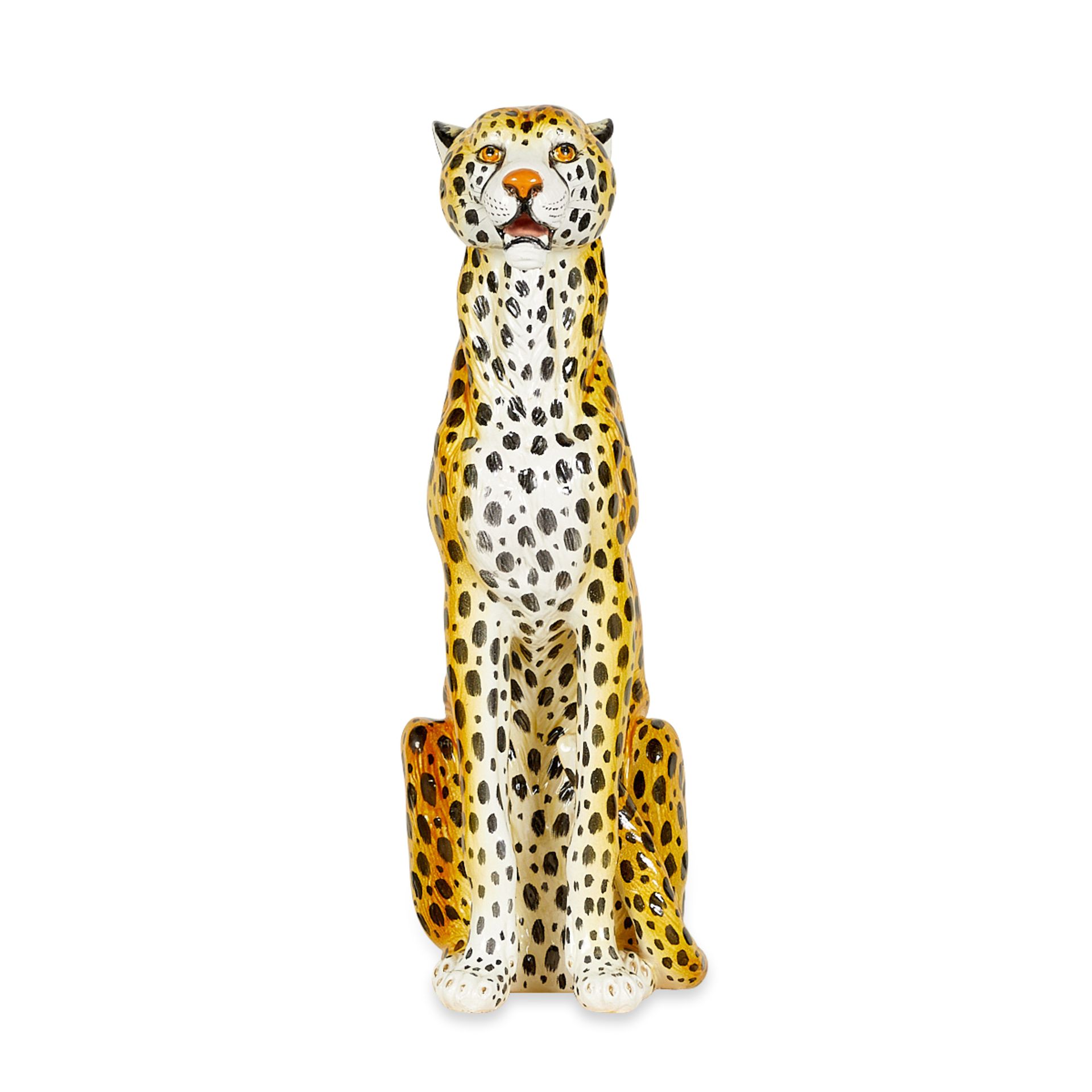 Large MCM Style Ceramic Cheetah - Bild 4 aus 10