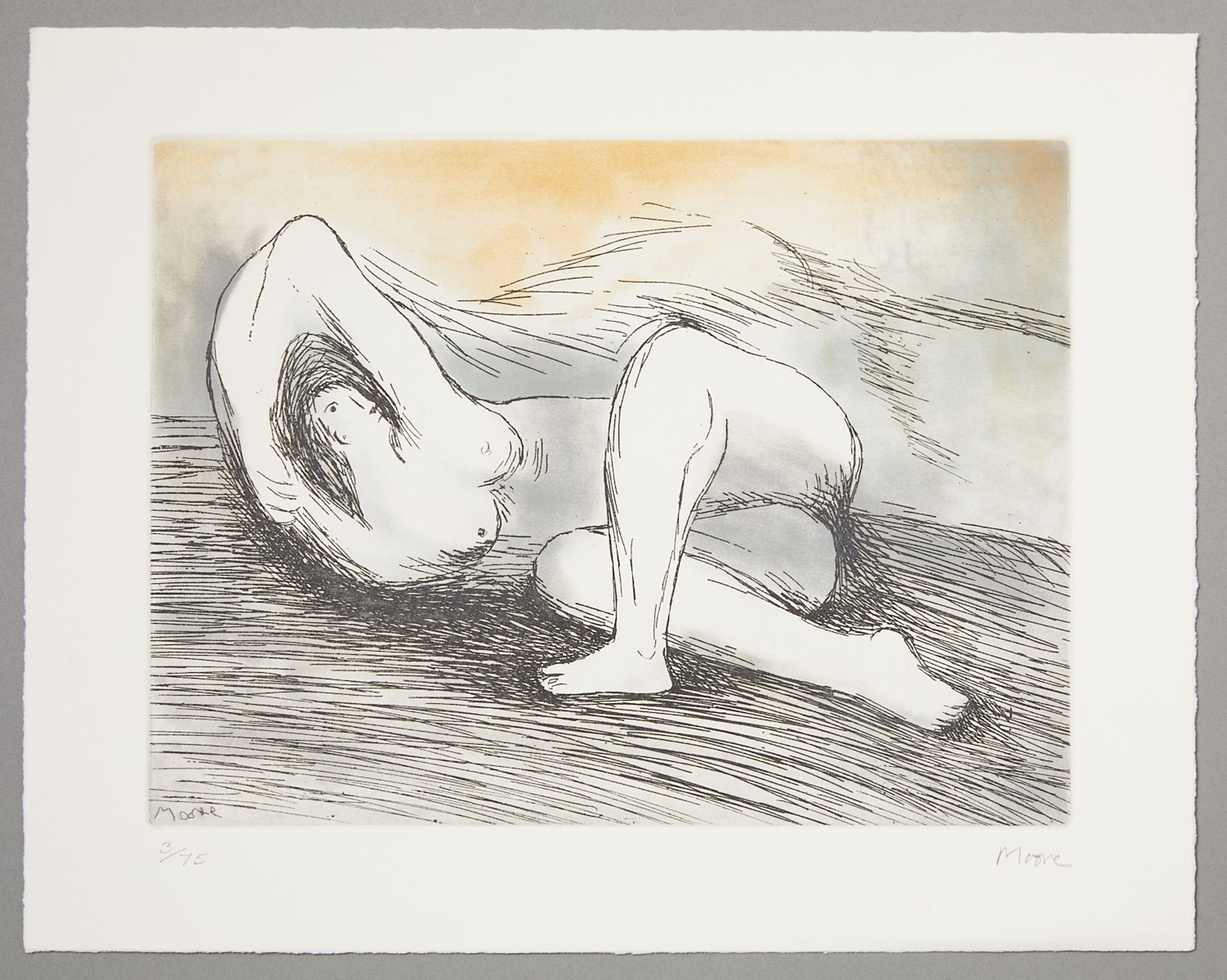Henry Moore West Wind Relief Sketchbooks & Print - Bild 13 aus 19