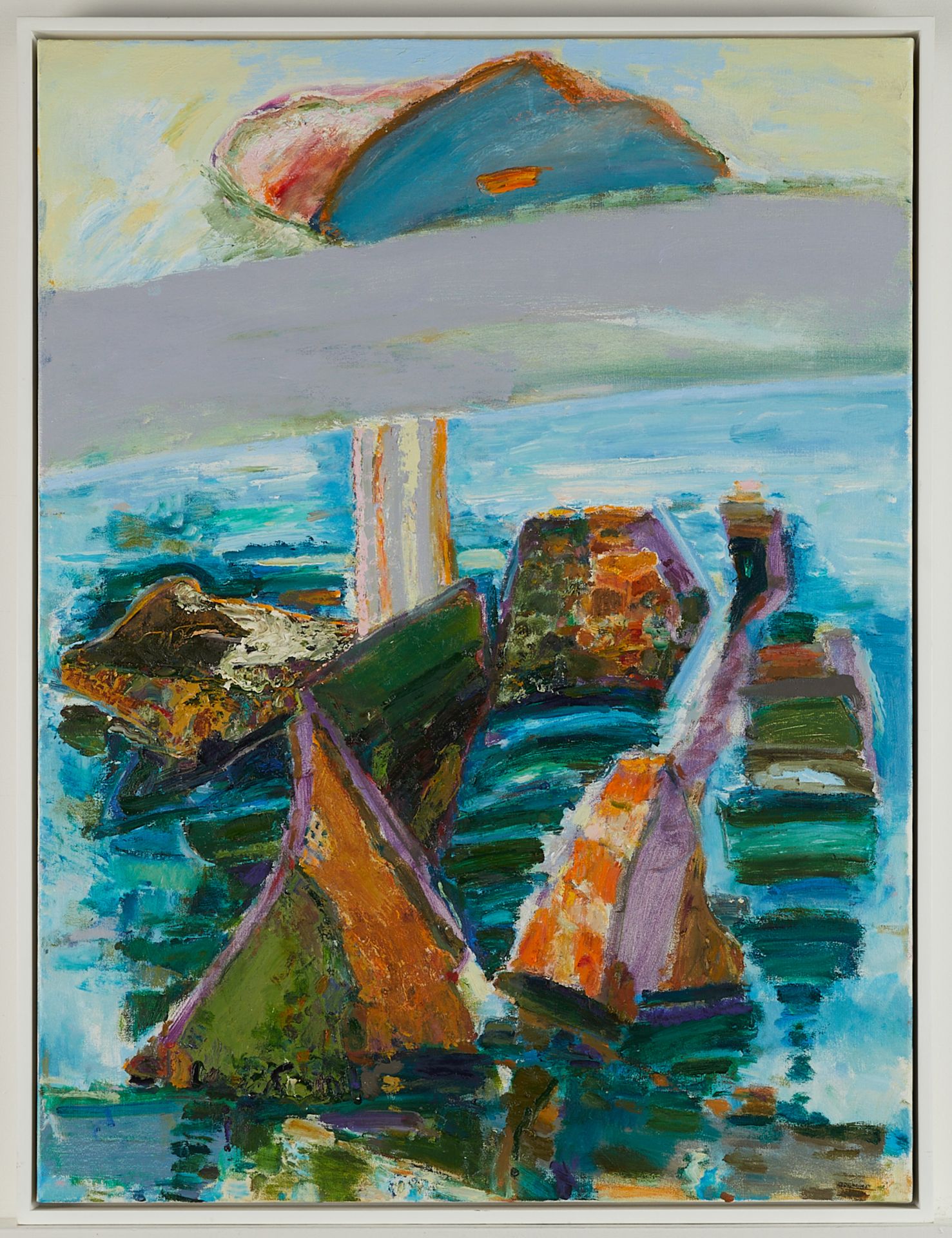 Bernard Chaet "Morning Song" Oil on Canvas 2004 - Bild 3 aus 8