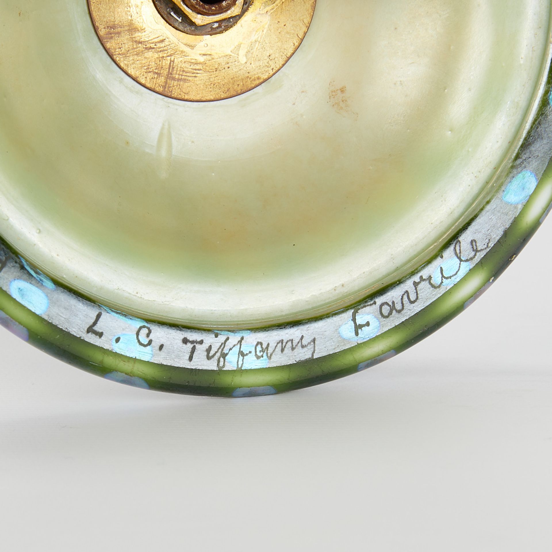 L.C. Tiffany Favrile Arabian Boudoir Lamp - Image 8 of 11
