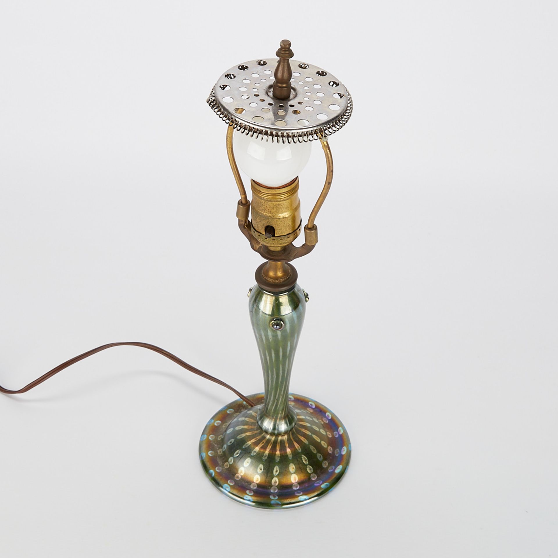 L.C. Tiffany Favrile Arabian Boudoir Lamp - Image 5 of 11