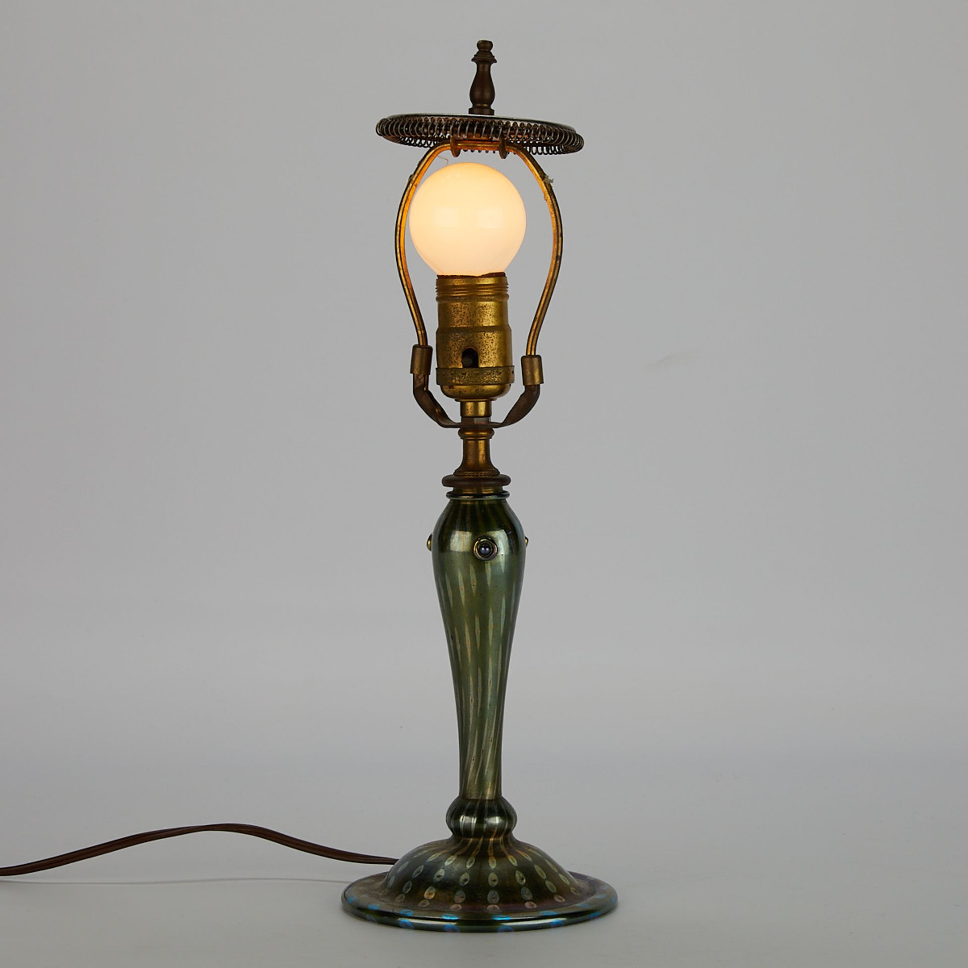 L.C. Tiffany Favrile Arabian Boudoir Lamp - Image 11 of 11