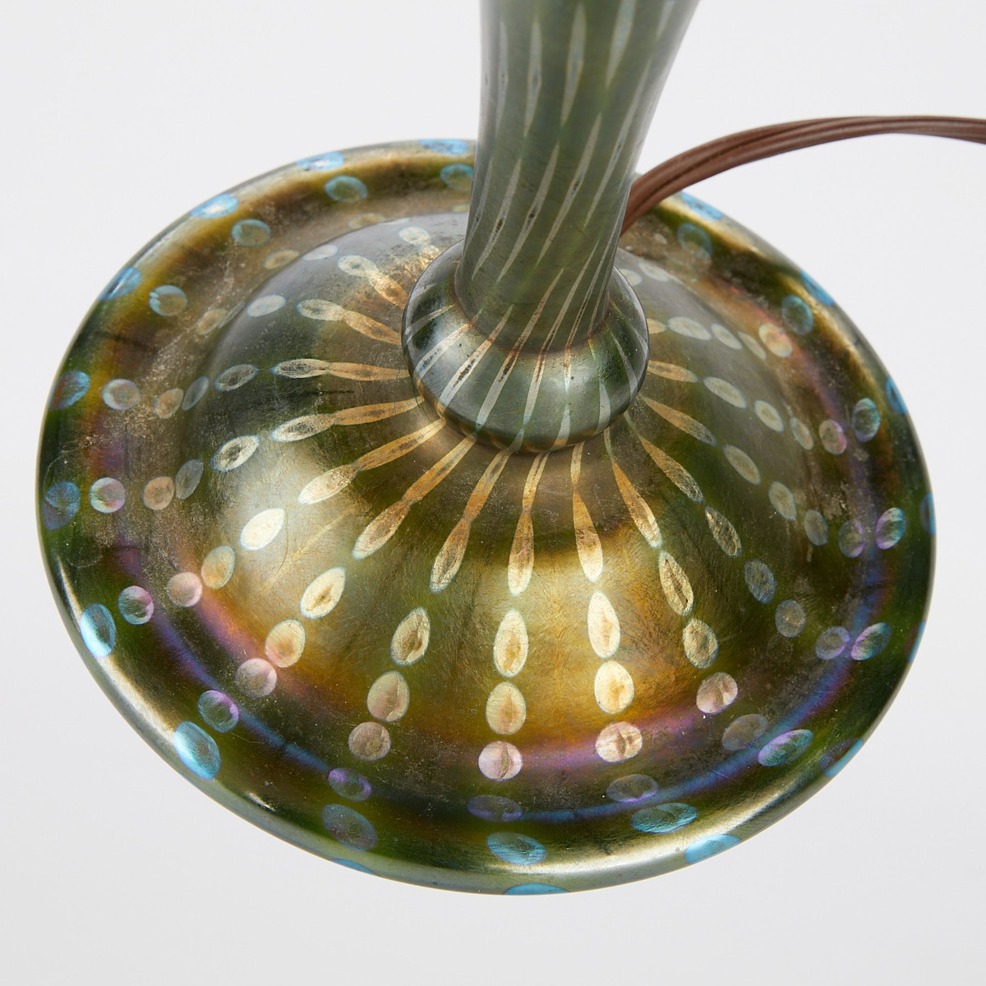 L.C. Tiffany Favrile Arabian Boudoir Lamp - Image 10 of 11