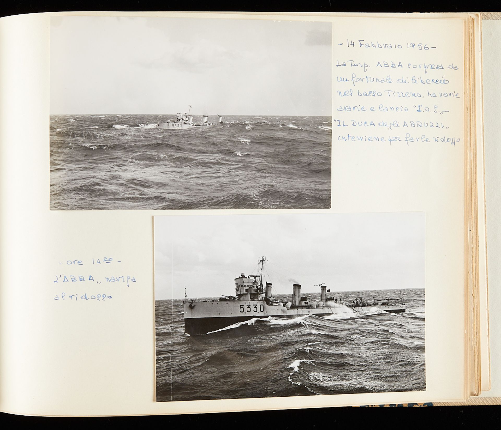 Album of 1950s Italian Navy Photographs - Bild 11 aus 12