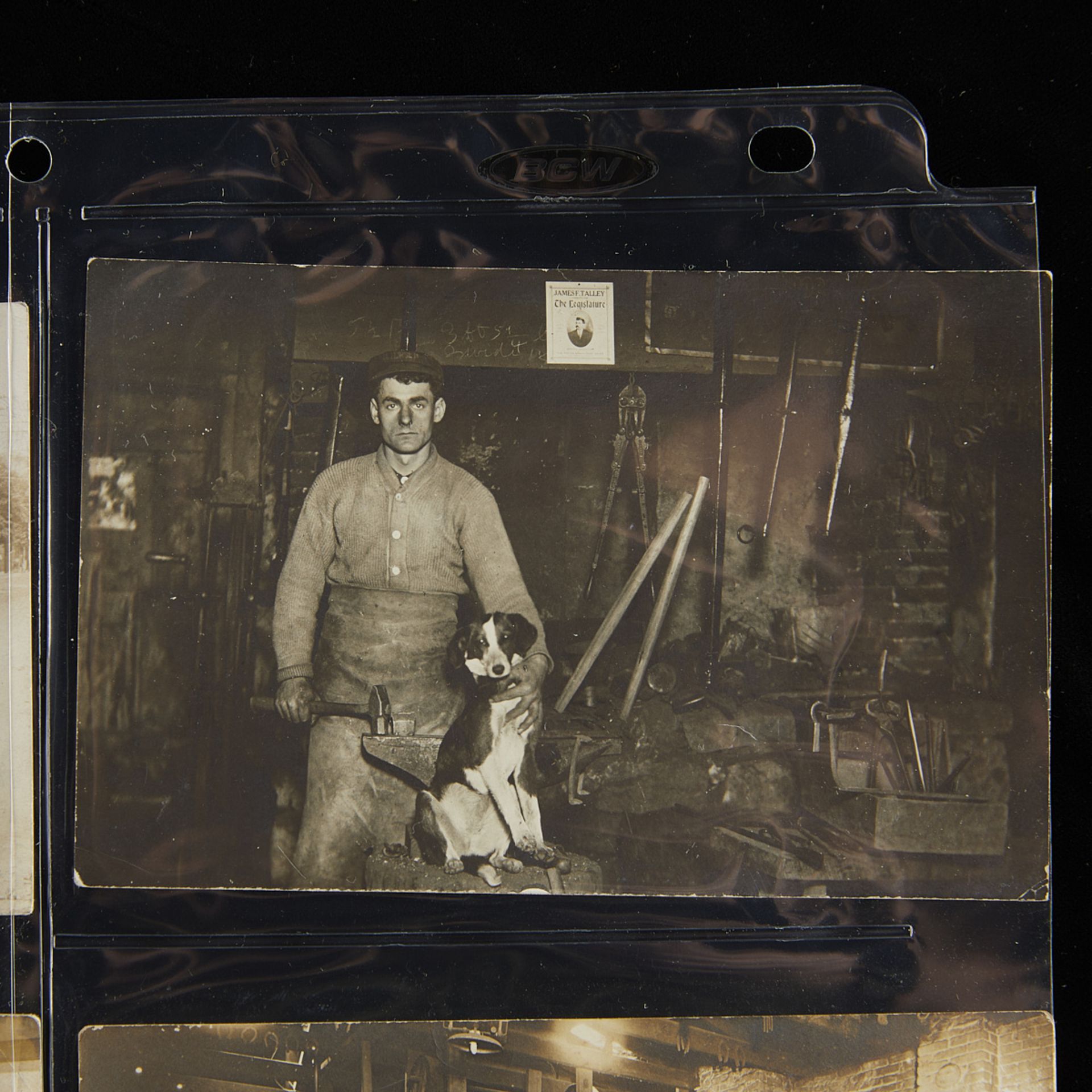 26 Real Photo Postcards of Blacksmiths - Image 2 of 9