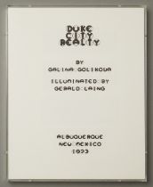 Set 20 Gerald Laing "Duke City Realty" Lithographs