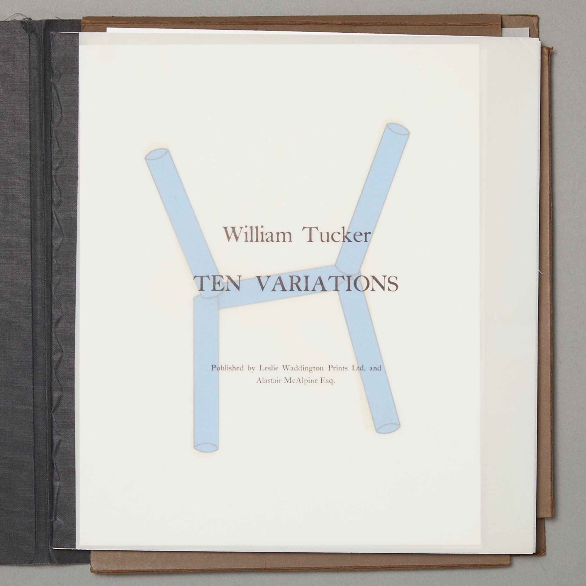 William Tucker "Ten Variations" Prints 1968 - Bild 2 aus 17