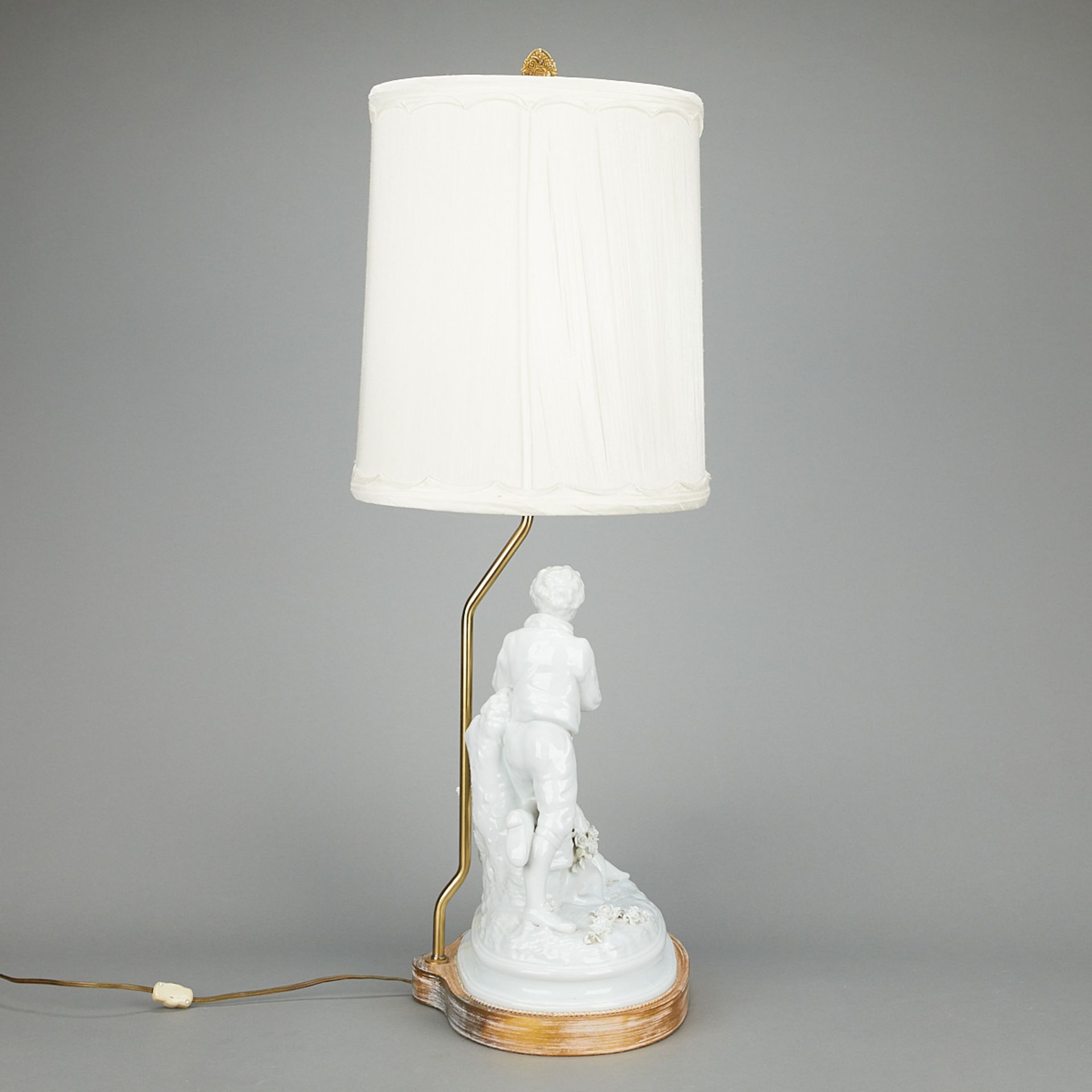Large Samson White Porcelain Lamp - Bild 3 aus 12