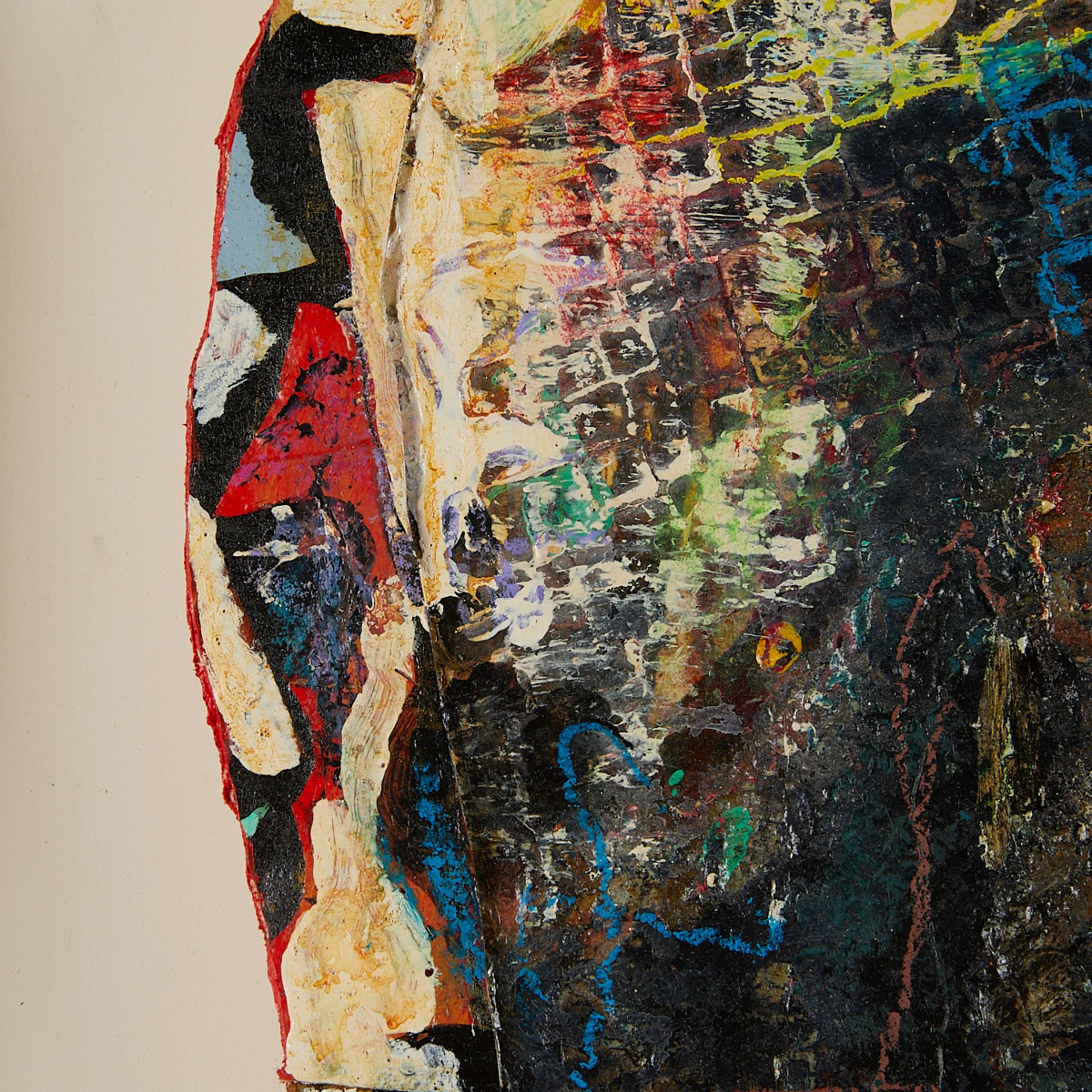 Terence La Noue "Homage To Paul Klee" Mixed Media - Bild 3 aus 6