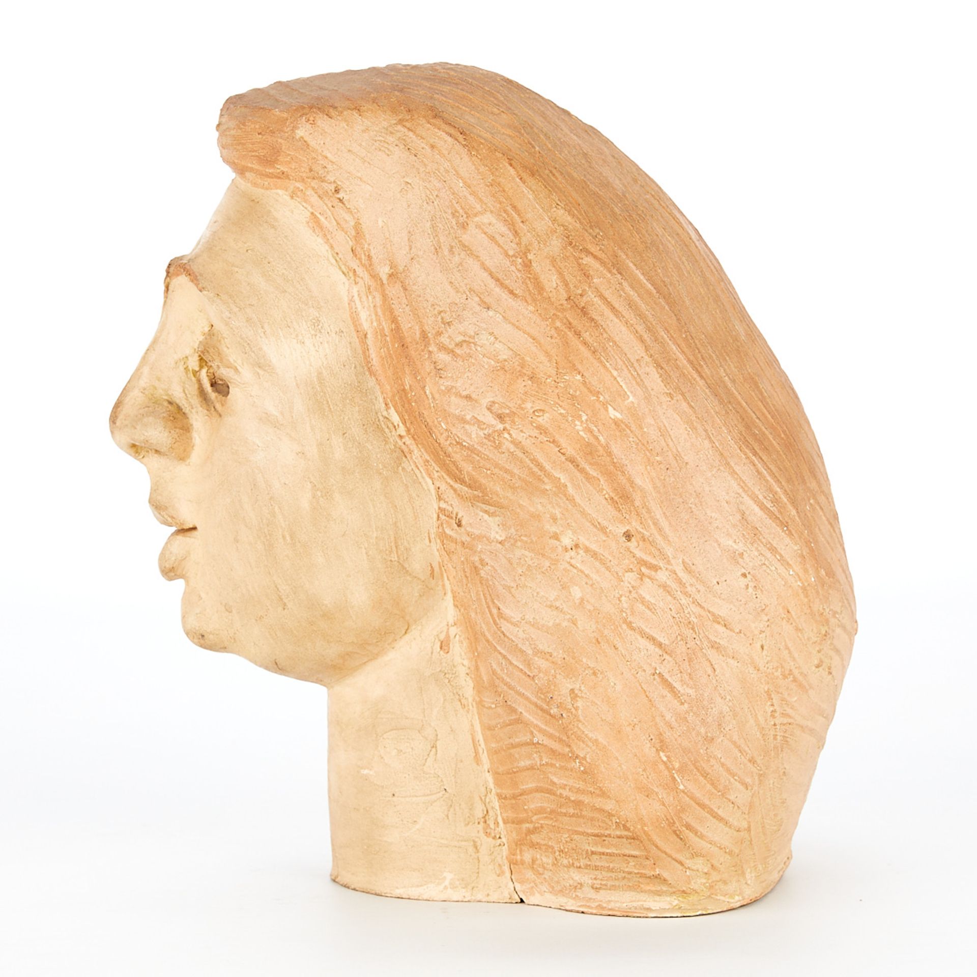 Alonzo Hauser Ceramic Bust - Bild 6 aus 10