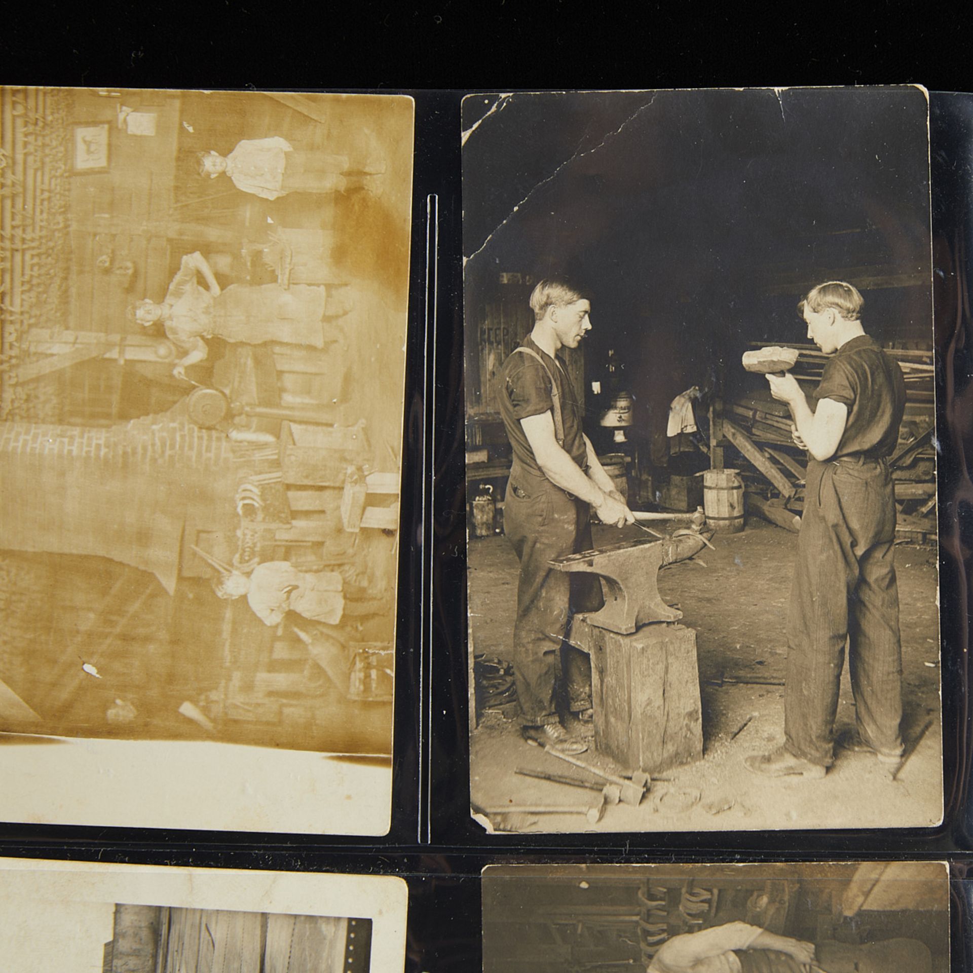 26 Real Photo Postcards of Blacksmiths - Image 4 of 9