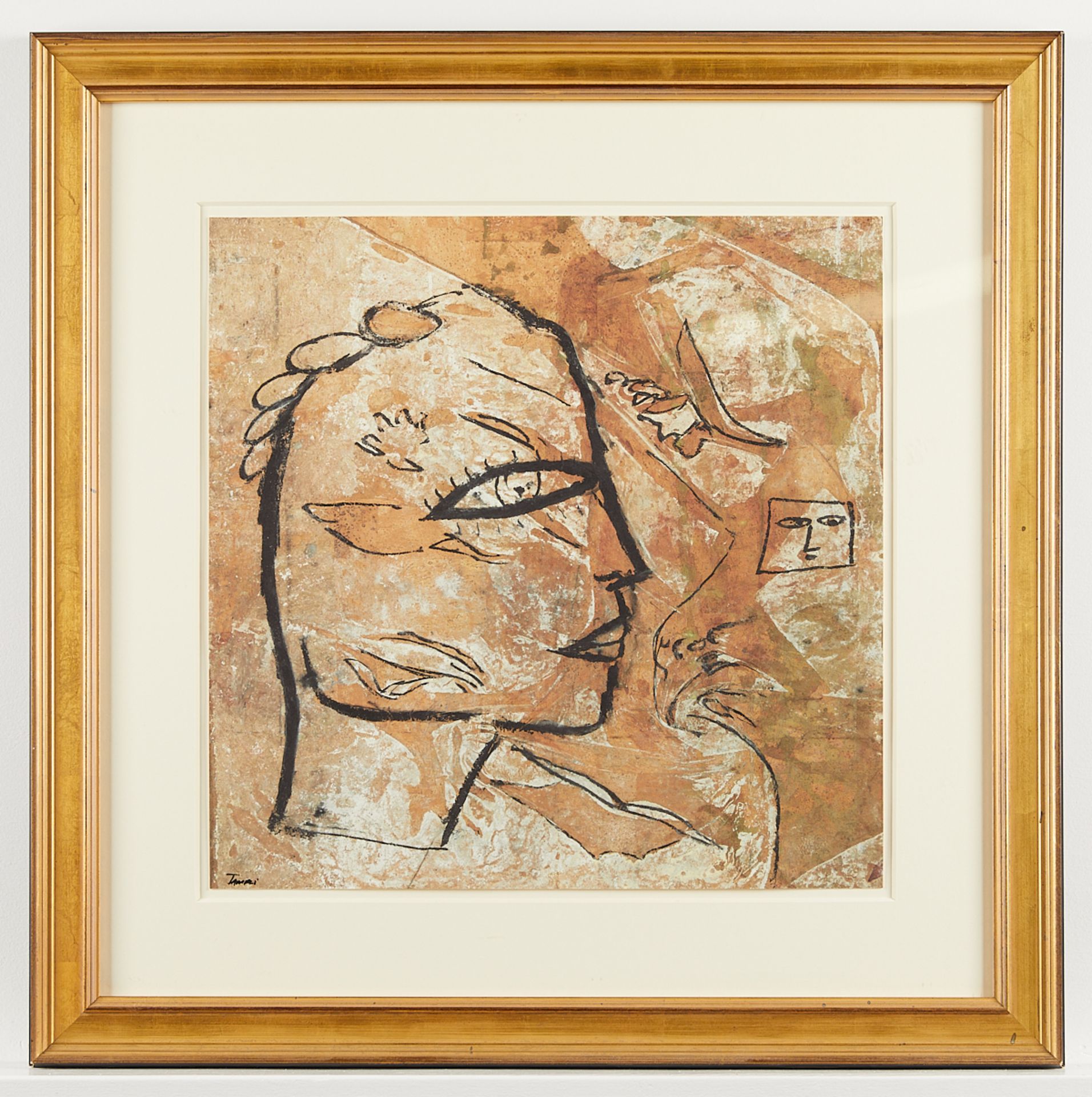 Pair of Jamali Lithographs of Faces - Image 11 of 14