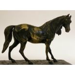 Bronze - Plastik eines Pferdes