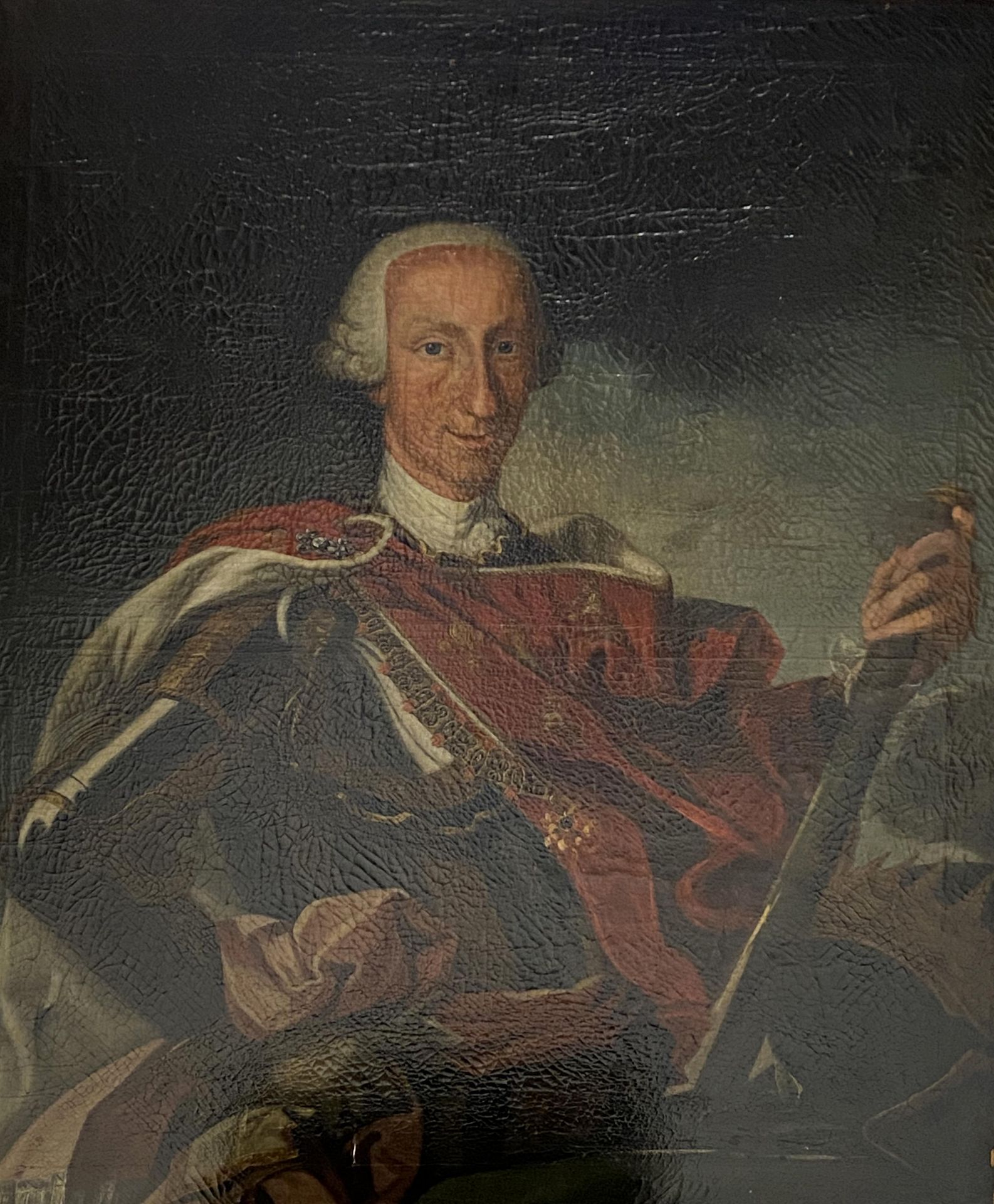 Anton   Raphael  Mengs  (Umkreis / Nachfolge), Bildnis   Karls  III., König    von  Spanien