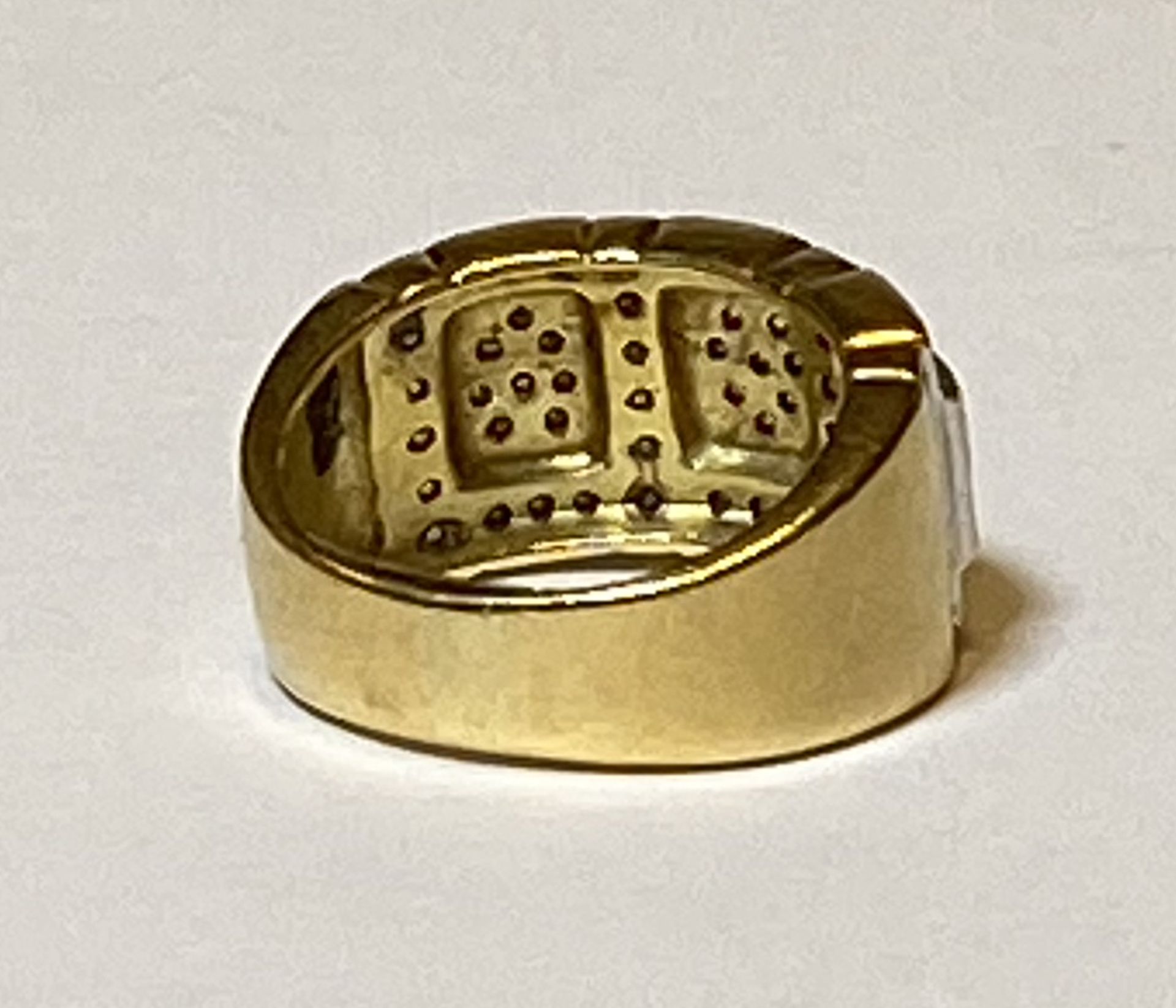 Gold - Diamant - Ring - Image 3 of 3