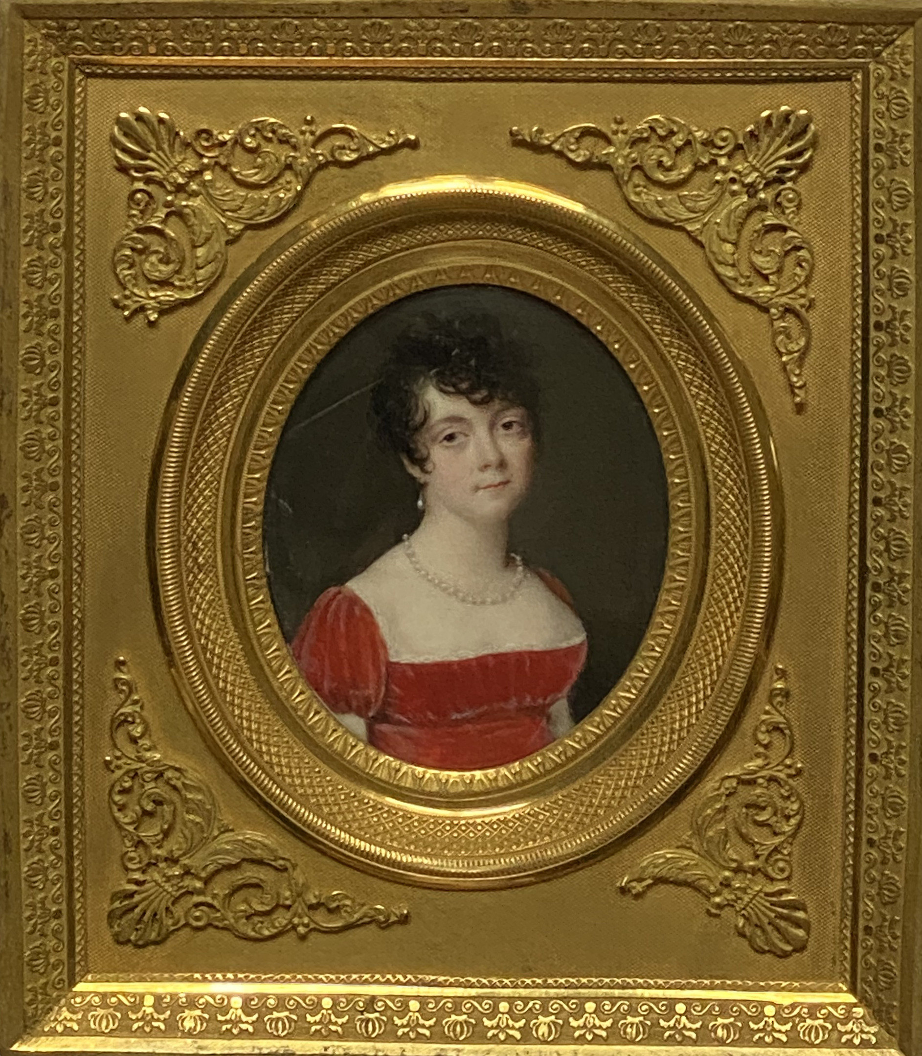 Charles Guillaume Alexandre Bourgeois, Miniatur einer jungen Dame - Image 2 of 4
