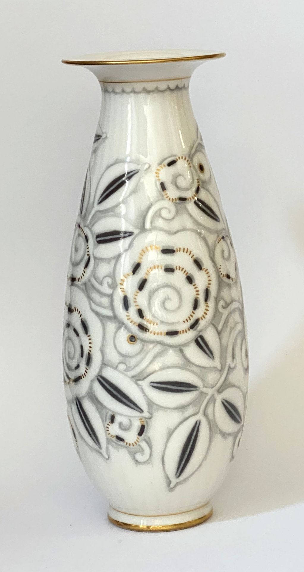 Adrien Leduc, Art déco Vase Sèvres - Image 2 of 4