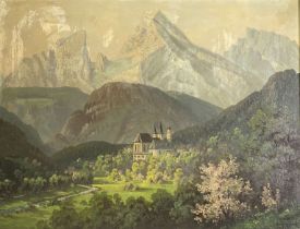 Max Nordt, Berchtesgaden mit dem Watzmann