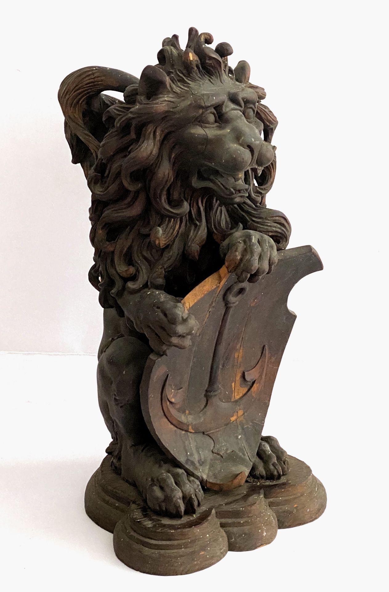 Löwen-Skulptur - Bild 2 aus 3