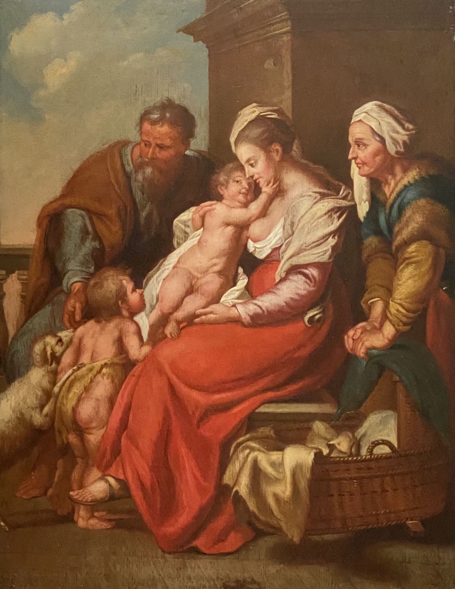 Die Heilige Familie (nach Rubens)